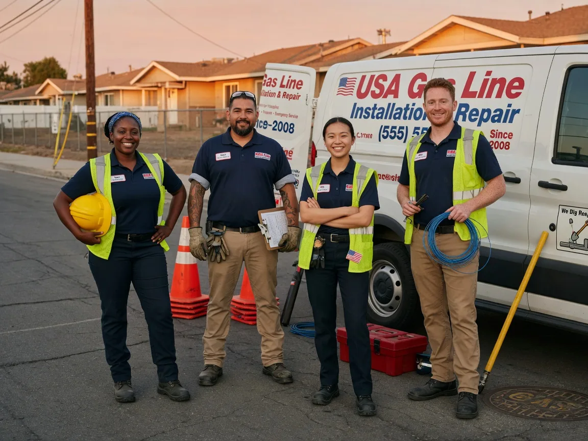 Gas Line Installation company in Paxton, IL